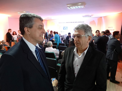 Debate entre os candidatos à Prefeitura de São Leopoldo no auditório da sede, 29/08/2016