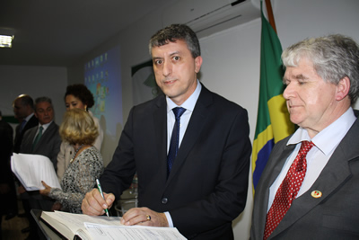 Posse da diretoria 2015–2018, em 10/07/2015
