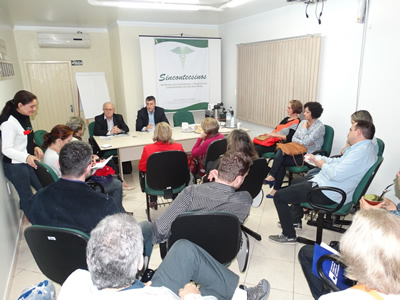Reunião de trabalho da organização do EICON 2015