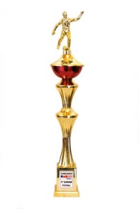 Troféu da sala de troféus da sede