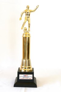 Troféu da sala de troféus da sede